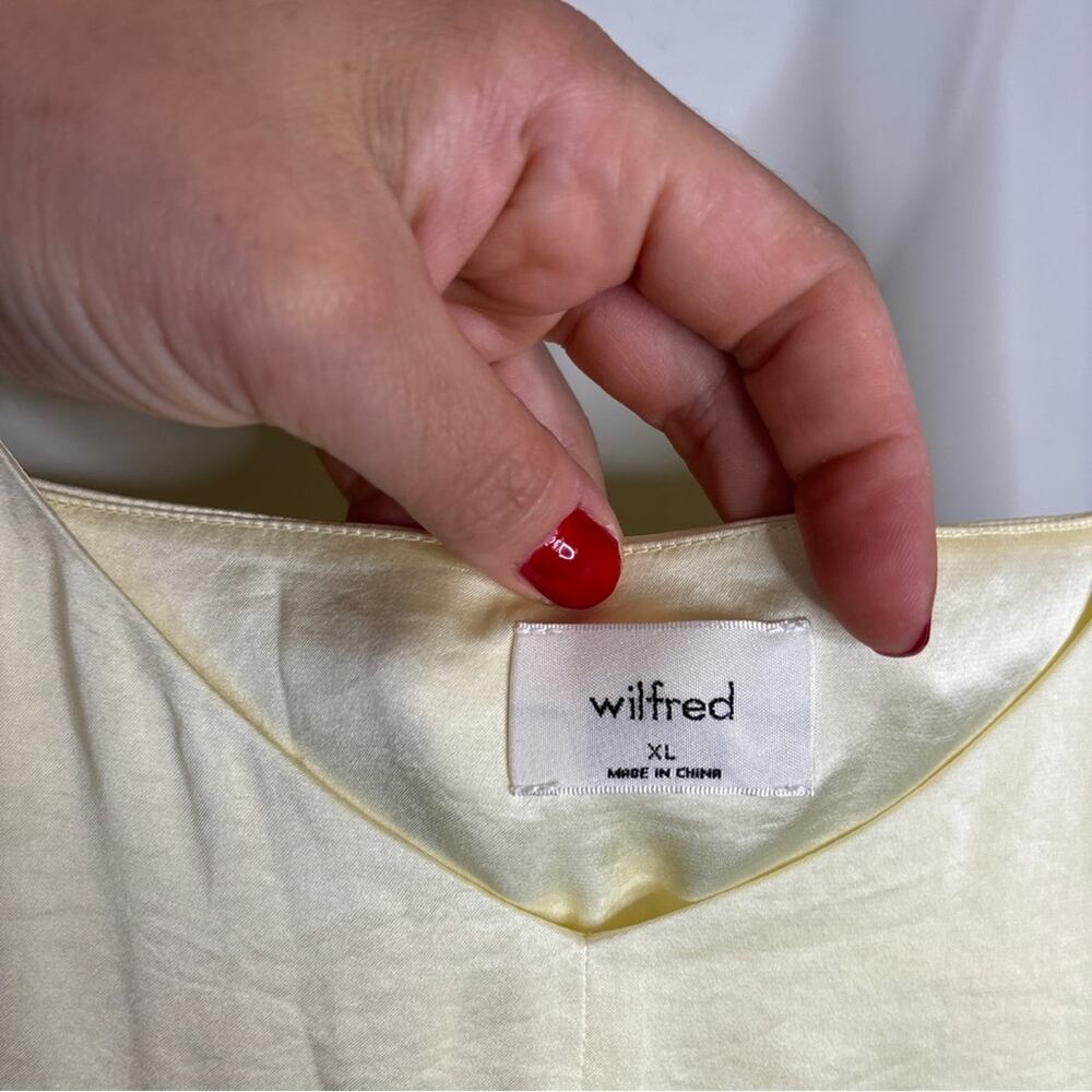 Aritzia Wilfred Lover Satin Mini Dress - Picture 5 of 9